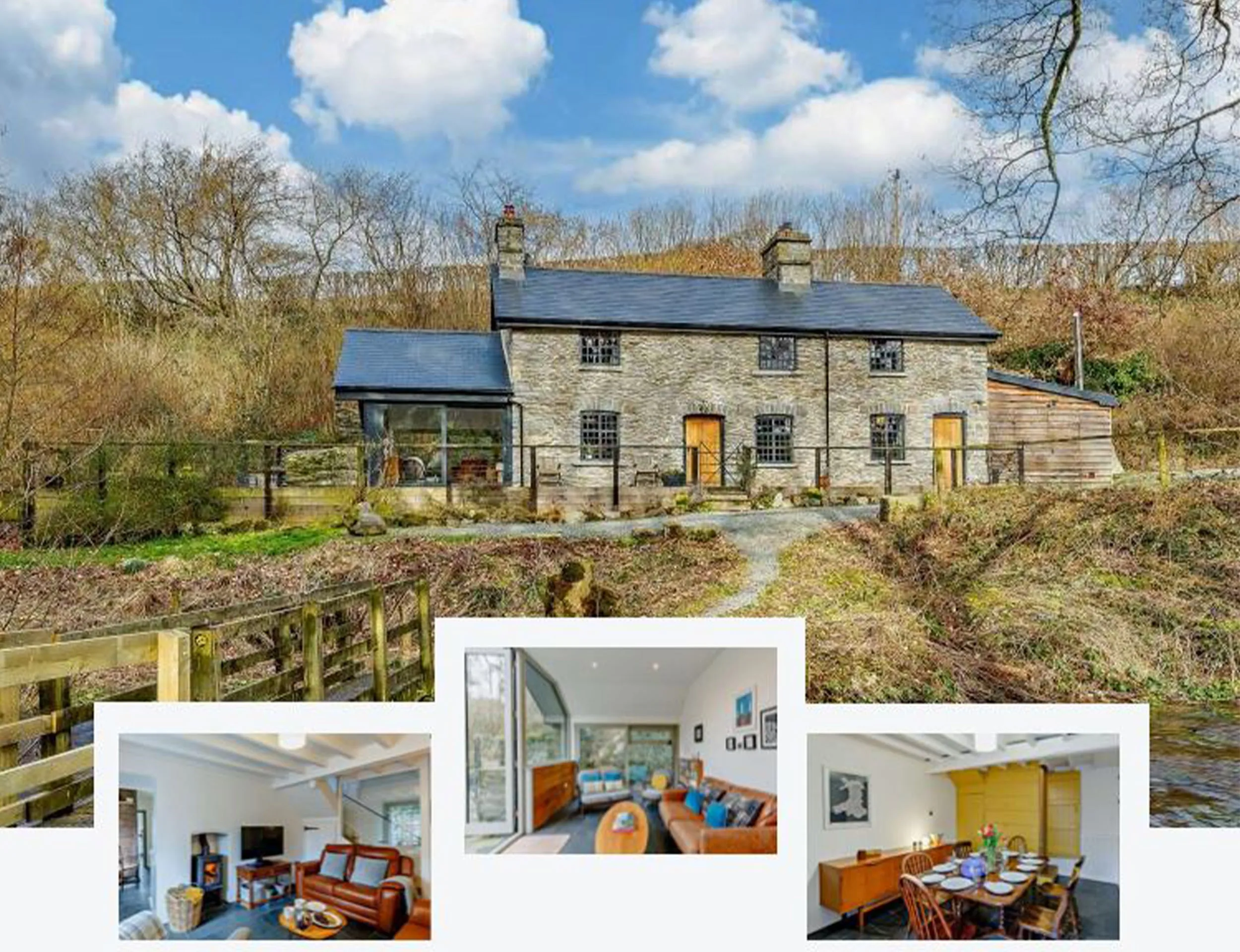 One of the many splendid rental cottages close to an RSPB reserve