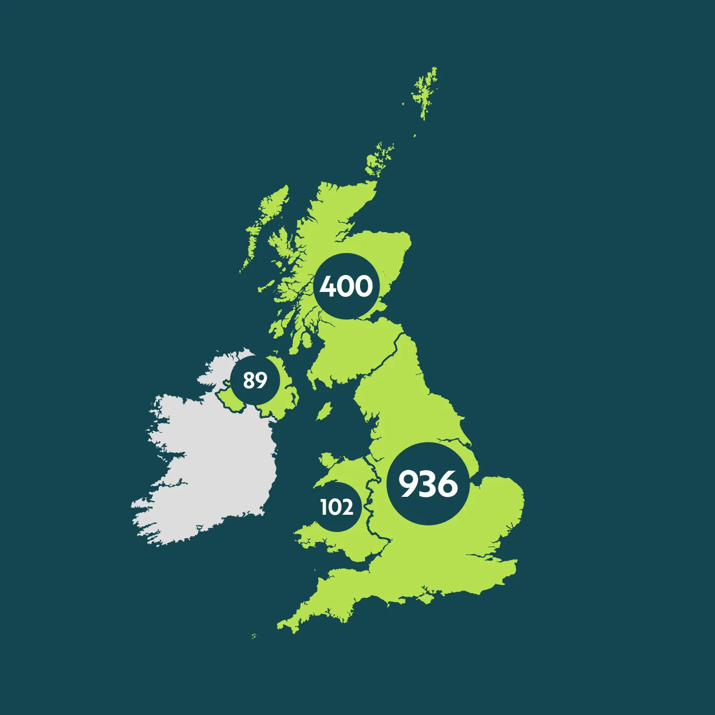 Confirmed bird of prey persecution incidents in all four countries of the UK, 2009-2023
