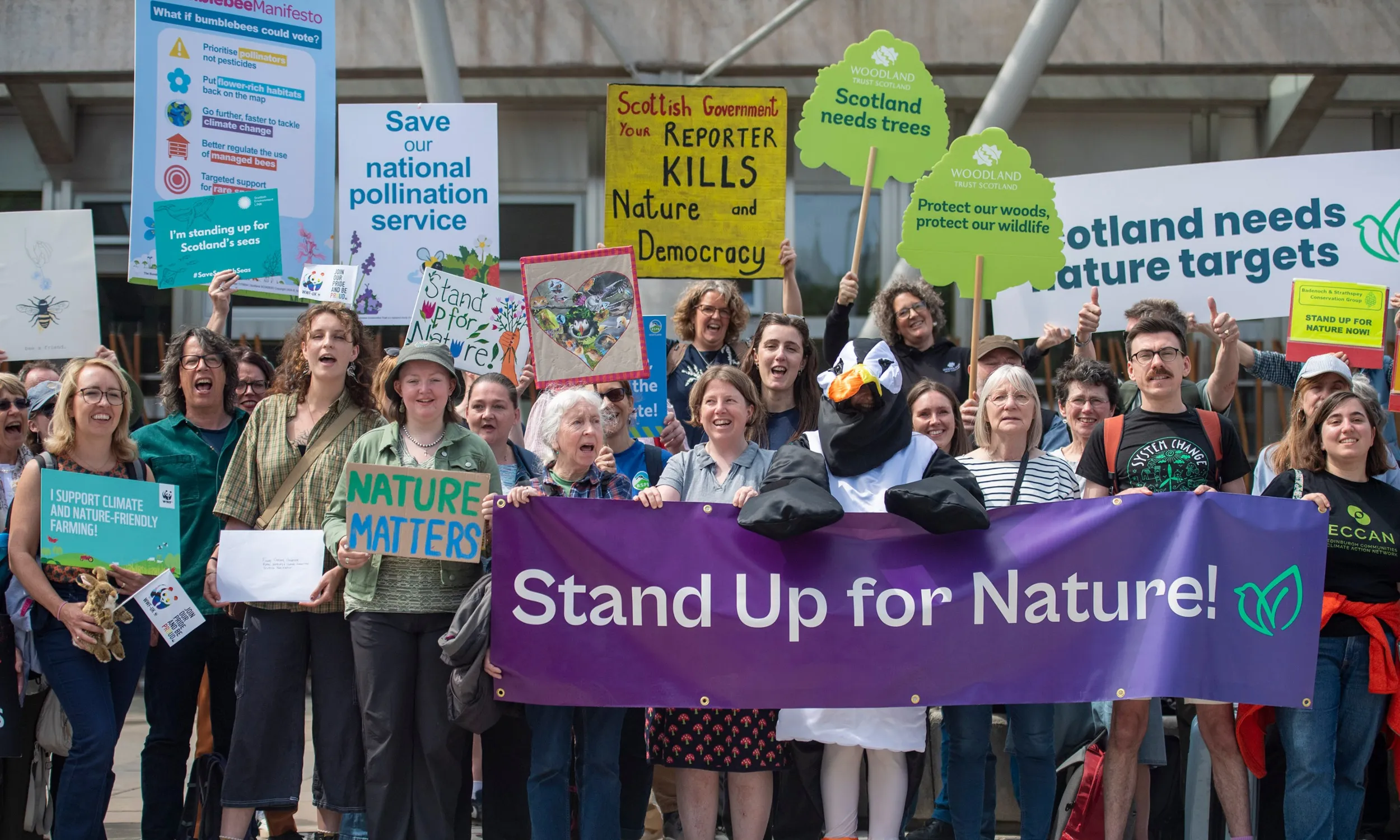 Standing up for nature